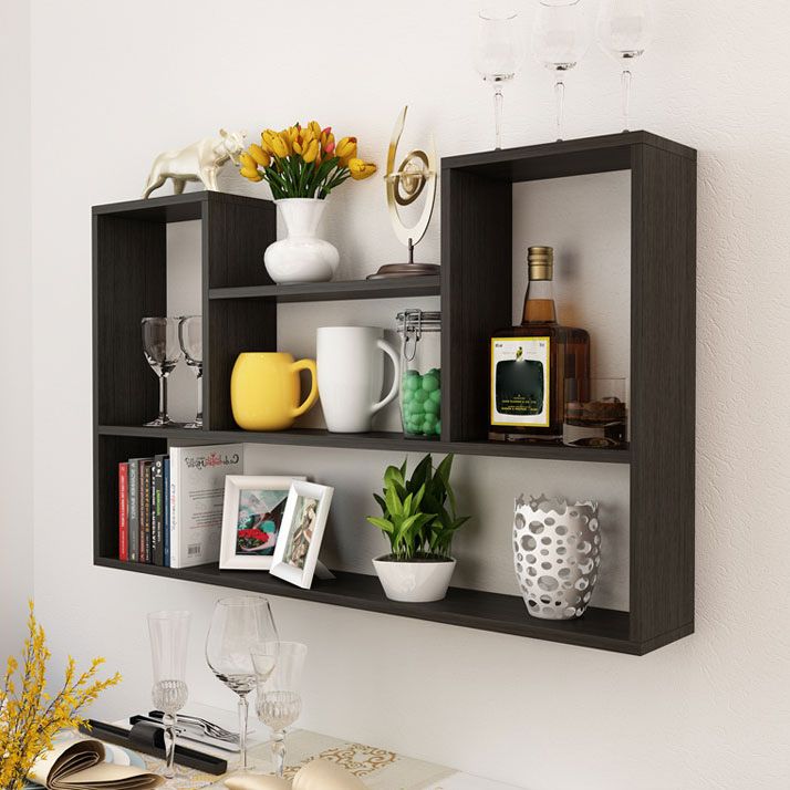 Wall Mounted Bookshelf Scandinavian Style Bookcase for Home and Study Room Clearhalo 'Bookcases' 'furn' 'furn_bookcases' 'Furniture' 'Office Furniture' 1200x1200_3b7ab98c-6652-440a-bff9-1c064bae3ebb