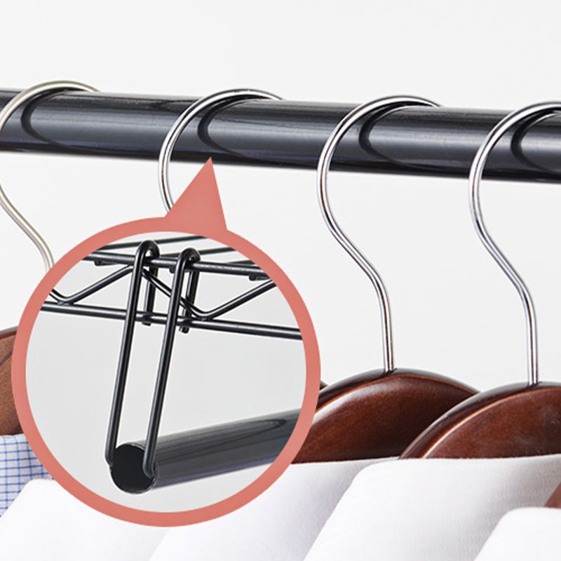 Modern Style Wardrobe Metal 2-Teir Adjustable Shelves Wardrobe Closet Clearhalo 'Armoires & Wardrobes' 'armoires_wardrobes' 'Bedroom Furniture' 'furn' 'furn_armoires_wardrobes' 'Furniture' 1200x1200_3b80e848-2c1d-40c6-97fe-387581d0cc71