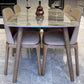 Gray Stone Top Table with Ash Wood Frame Modern Dining Table for Home Clearhalo 'Dining Tables & Seating' 'Dining Tables' 'dining_table' 'furn' 'furn_dining_table' 'Furniture' 'Kitchen & Dining Furniture' 1200x1200_3b81adb2-6597-45f2-a529-e3a5eea163e5