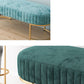 Glam 15 "W Sitzbänke Feste Farbe gepolsterte Eingangs- und Schlafzimmerbank