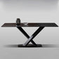 Black Stone Top Dining Table Set with Gray Chairs 1/4/5/7 Pieces Modern Dinette Set Clearhalo 'Dining Room Sets' 'Dining Tables & Seating' 'dining_room_set' 'furn' 'furn_dining_room_set' 'Furniture' 'Kitchen & Dining Furniture' 1200x1200_3b84bd69-31b7-4258-93e1-6c9d0a756c4d