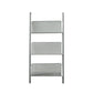 Modem & Contemporary Silver Bookcase Etagere Metal Book Shelf