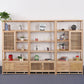 Natural Bookshelf Solid Wood Scandinavian Style Bookcase for Home Office Clearhalo 'Bookcases' 'furn' 'furn_bookcases' 'Furniture' 'furniture_bookcases' 'kitchen' 'kitchen_bookcases' 'Living Room Furniture' 'Office Furniture' 1200x1200_3b8d3772-f49c-47f8-afd2-d35bd67585a8
