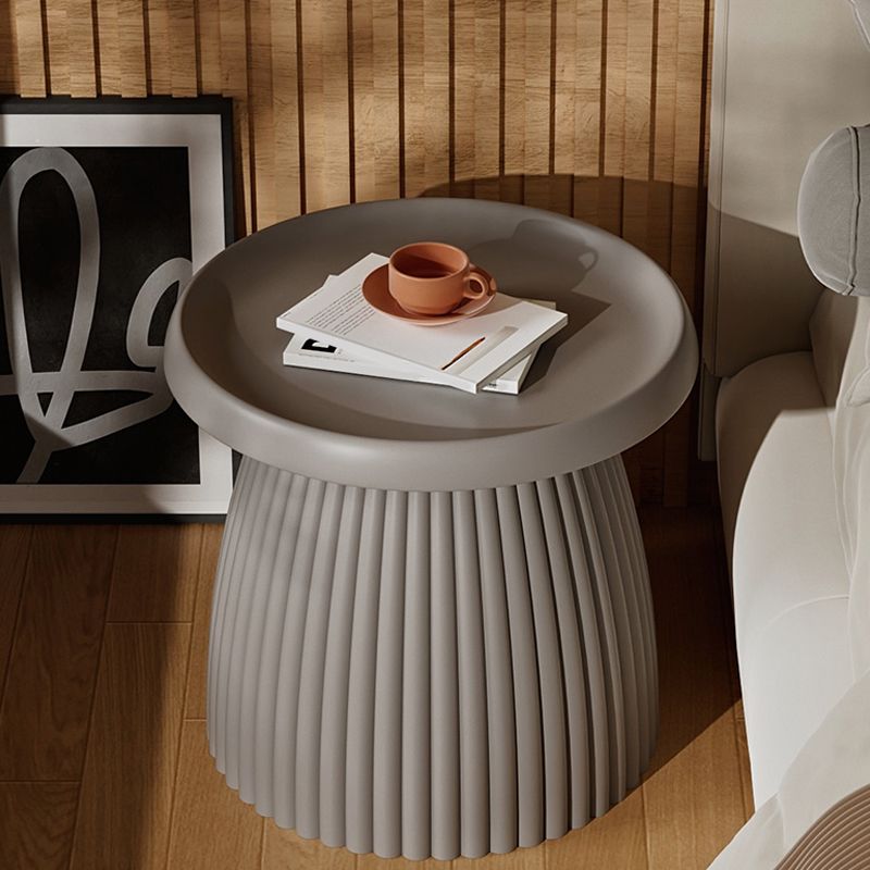 Mesa de acento contemporáneo de la mesa de acento 17.7 "Cama de altura Nightsntand