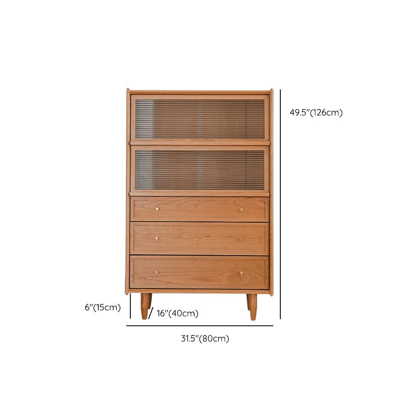 Sidebordo per la casa della casa del rettangolo in legno 49,5 "H Bachera della fattoria