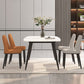 Home Scandinavian Side Chair Open Back Metal Upholstered Dining Room Chair Clearhalo ' kitchen&dining_furn' 'Dining Chairs' 'Dining Tables & Seating' 'dining_chair' 'furn' 'furn_dining_chair' 'Furniture' 'furniture_dining_chair' 'Kitchen & Dining Furniture' 'kitchen' 1200x1200_3b9358ae-4250-42ac-9b78-09c267391200