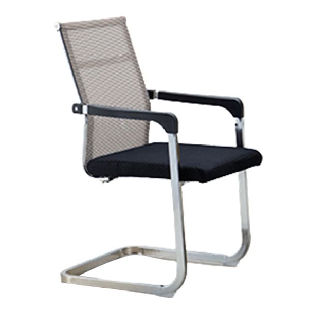 Contemporary Ergonomic Office Chair No Wheels Fixed Arms Task Chair Clearhalo 'furn' 'furn_office_chair' 'Furniture' 'Office Chairs' 'Office Furniture' 'office_chair' 1200x1200_3b967a12-eb95-4e7e-93c4-4dbf9c5f84a2