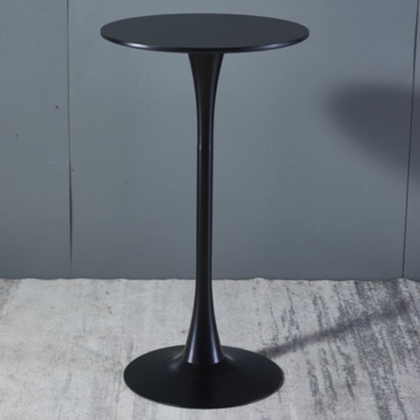 Stone Bar Dining Table Modern Round Bar Table with Pedestal for Dining Room Clearhalo 'Bar Furniture' 'Bar Tables' 'bar_tables' 'furn' 'furn_bar_tables' 'Furniture' 'furniture_bar_tables' 'Kitchen & Dining Furniture' 1200x1200_3b9b6cc2-cdc2-4883-88f9-8ee9ef1bfe90