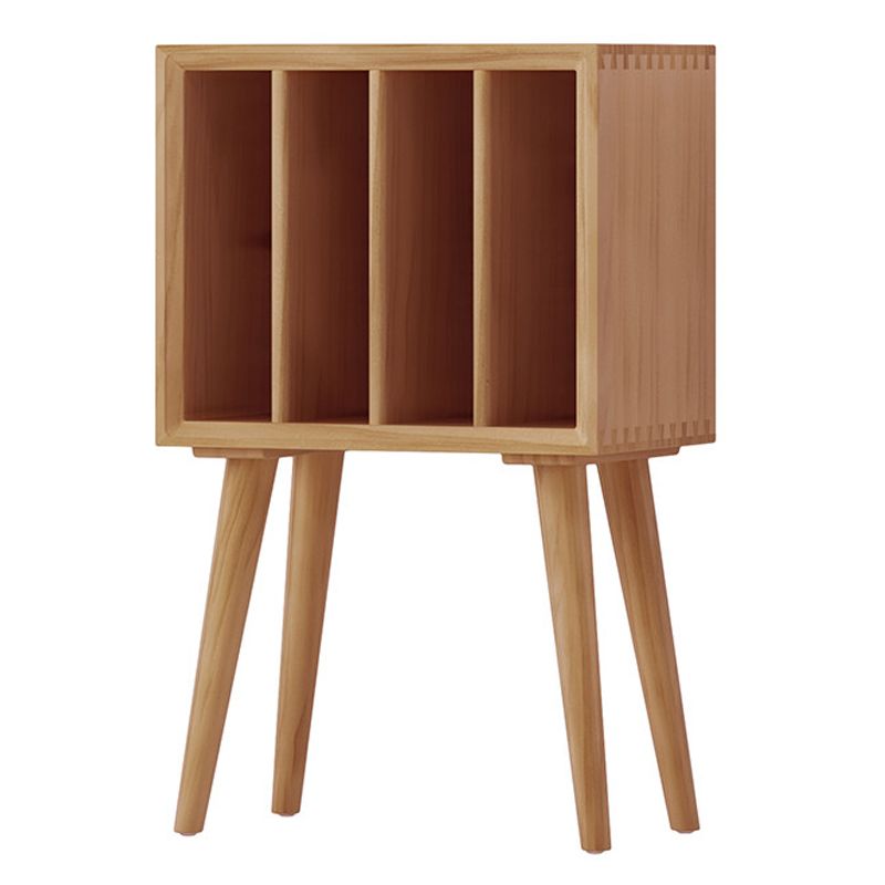 Contemporary Style Standard Bookcase Wooden Vertical Closed Back BookShelf Clearhalo 'Bookcases' 'furn' 'furn_bookcases' 'Furniture' 'furniture_bookcases' 'Office Furniture' 1200x1200_3b9ba108-069d-4734-8812-459c1ce25357