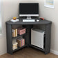 Modern Computer Desk Manufactured Wood Corner Writing Desk , 28.86 Inch H
