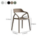 Contemporary Style Plastic Dining Chairs Dining Open Back Arm Side Chair for Kitchen Clearhalo ' kitchen&dining_furn' 'Dining Chairs' 'Dining Tables & Seating' 'dining_chair' 'furn' 'furn_dining_chair' 'Furniture' 'furniture_dining_chair' 'Kitchen & Dining Furniture' 'kitchen' 1200x1200_3b9c6bd3-64d4-4270-9785-0753e4de5c27