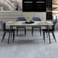 Home Sintered Stone Kitchen Table Industrial Rectangle Fixed Dining Desk Clearhalo 'Dining Tables & Seating' 'Dining Tables' 'dining_table' 'furn' 'furn_dining_table' 'Furniture' 'Kitchen & Dining Furniture' 1200x1200_3b9cc122-5dd9-4e52-a8bd-ca7b41c87421