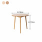 Solid Wood Contemporary Round Dining Table Wood Top Table with 4 Legs Clearhalo ' dining_table' 'Dining Tables & Seating' 'Dining Tables' 'furn' 'furn_dining_table' 'Furniture' 'furniture_dining_table' 'Kitchen & Dining Furniture' 'kitchen&dining_furn' 'kitchen' 'kitchen_dining_table' 1200x1200_3b9edbad-fced-4fac-a50f-1442b8714711