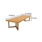 Rectangle Office Table Modern Meeting Desk with Double Pedestal