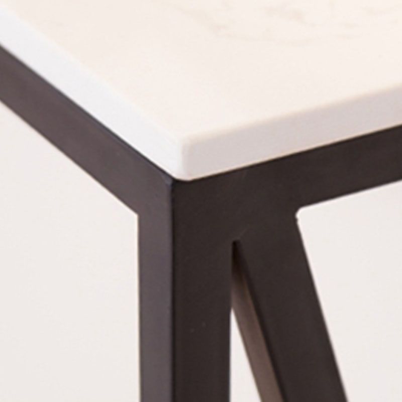 16 "W Moderne stenen console Tafelbestendig frame Accent Table voor Hall