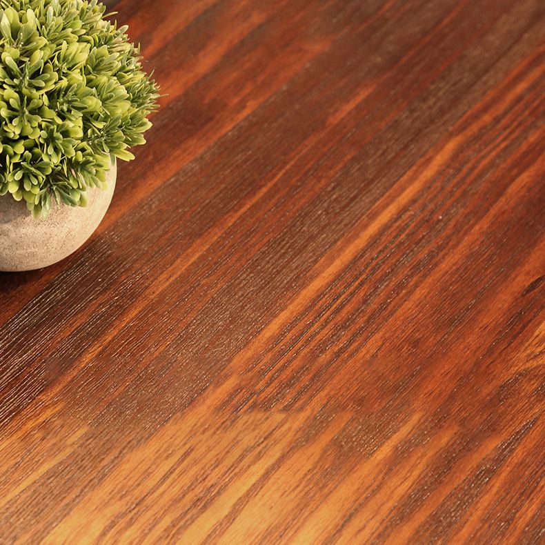 Square Wooden Dining Table Industrial Brown Top Table with Black Frame Clearhalo 'Dining Tables & Seating' 'Dining Tables' 'dining_table' 'furn' 'furn_dining_table' 'Furniture' 'Kitchen & Dining Furniture' 1200x1200_3ba86649-f816-4647-9561-261402d276fd