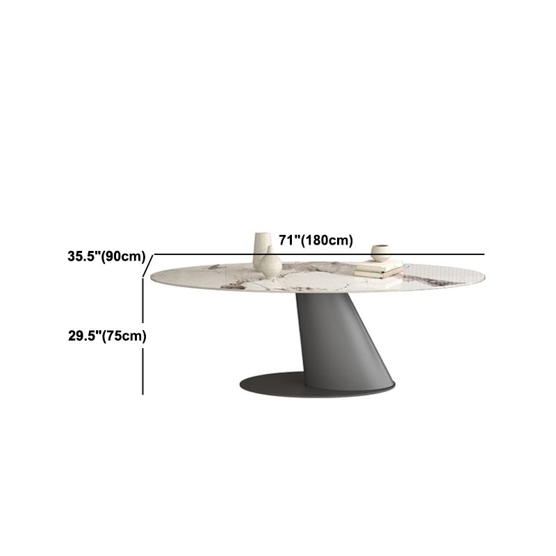 Modern Style Sintered Stone Dining Table Set 1/3/4/7 Pieces Dining Set Clearhalo 'Dining Room Sets' 'Dining Tables & Seating' 'dining_room_set' 'furn' 'furn_dining_room_set' 'Furniture' 'furniture_dining_room_set' 'Kitchen & Dining Furniture' 1200x1200_3bac40a1-e5e5-4057-9de5-dc7c60321b82