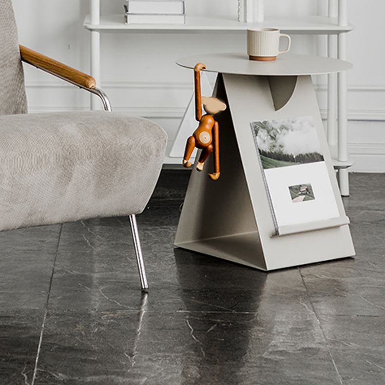 Mesa de metal de la tabla final abstracta de mediados de siglo MESTERA MEDIA PARA SOFA