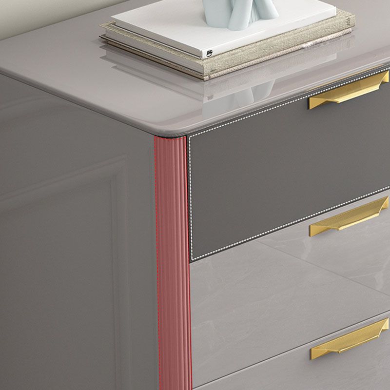 Bedroom Glam Storage Chest Stone 16"Wide Chest in Gray with Drawers Clearhalo 'Bedroom Furniture' 'Dressers & Chests' 'dressers_chests' 'furn' 'furn_dressers_chests' 'Furniture' 1200x1200_3bb12d2e-ad26-4fdc-bc97-83023b246d47