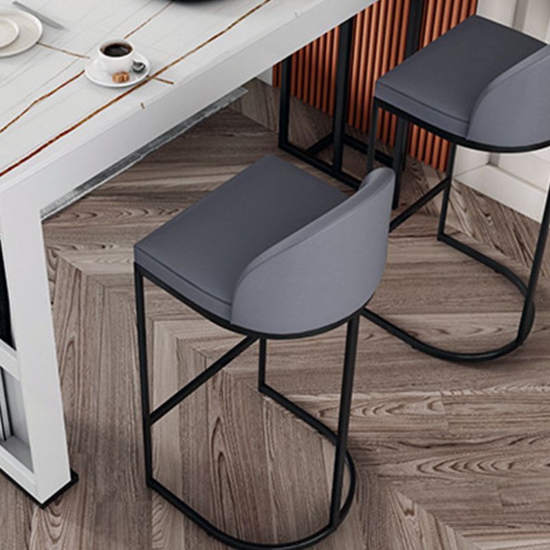 Glam 1/3/4 Stück Stange Tisch Set Rechteckstange mit Metallhöfen