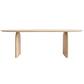 Oval Pine Solid Wood Table Modern Dining Table with Wooden Double Pedestal for Restaurant Clearhalo ' dining_table' 'Dining Tables & Seating' 'Dining Tables' 'furn' 'furn_dining_table' 'Furniture' 'furniture_dining_table' 'Kitchen & Dining Furniture' 'kitchen&dining_furn' 'kitchen' 'kitchen_dining_table' 1200x1200_3bb425a8-ae14-4dd4-88c9-a2d1dcf09833