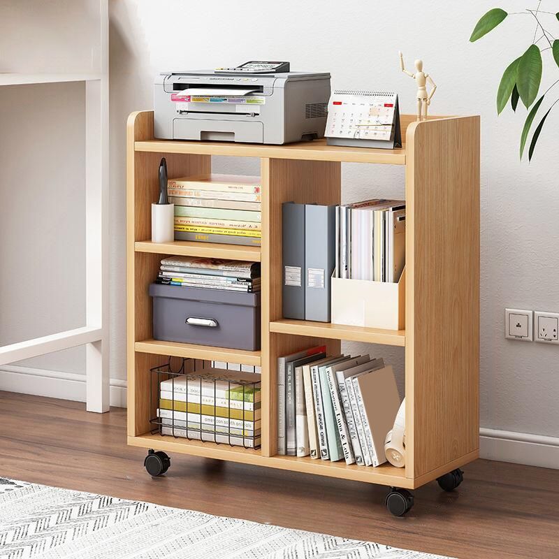 Contemporary Open Book Shelf Wooden Shelf Bookcase for Office Clearhalo 'Bookcases' 'furn' 'furn_bookcases' 'Furniture' 'Office Furniture' 1200x1200_3bb72741-15c5-4fdc-b64f-2fe9489a5e20