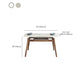 Modern Dining Round Table Sintered Stone Table with 4 Legs for Home Clearhalo 'Dining Tables & Seating' 'Dining Tables' 'dining_table' 'furn' 'furn_dining_table' 'Furniture' 'Kitchen & Dining Furniture' 1200x1200_3bb773bc-f68f-4bb0-965e-e90b071e2cd1