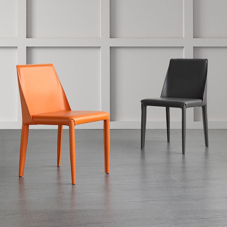 Minimalist Style Dining Table Set with Sintered Stone Table and PU Chairs Clearhalo 'Dining Room Sets' 'Dining Tables & Seating' 'dining_room_set' 'furn' 'furn_dining_room_set' 'Furniture' 'furniture_dining_room_set' 'Kitchen & Dining Furniture' 'kitchen&dining_furn' 'kitchen' 1200x1200_3bb80f1b-01e2-4ba1-9c76-88b8cc05933e