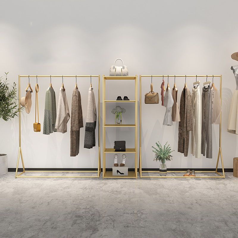 Moderner Kleiderbügel Metall ohne Delesse, freistehende Eingangs -Eingangs -Kit