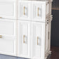 White Plastic Contemporary Storage Cabinet Interior Cabinet for Bedroom