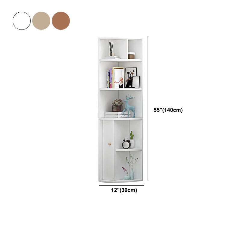 Scratch Resistant Accent Cabinet with 0/1/2 Drawers and Shelves