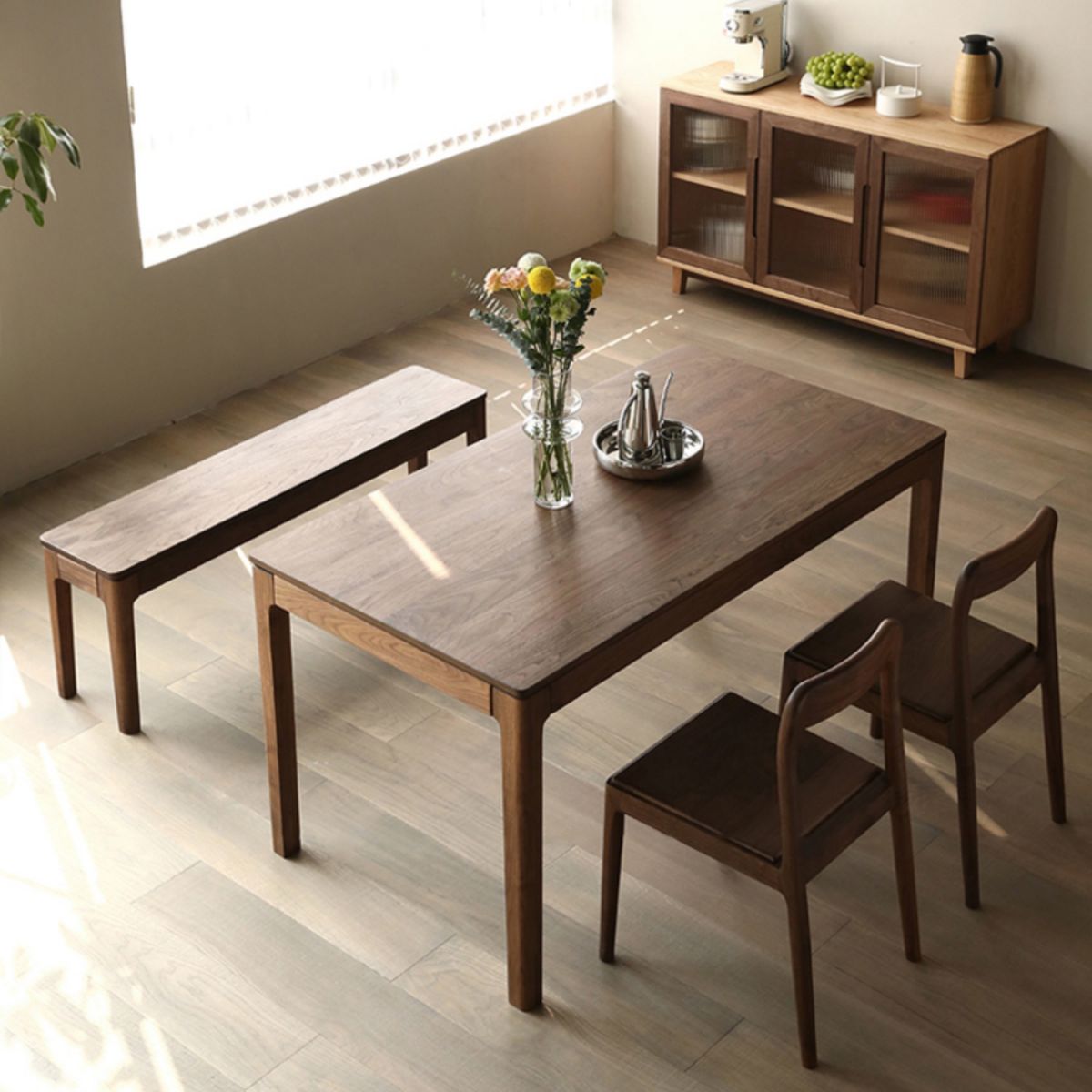 Rectangle Solid Wood Table Modern Kitchen Table with 4 Legs for Restaurant Clearhalo ' dining_table' 'Dining Tables & Seating' 'Dining Tables' 'furn' 'furn_dining_table' 'Furniture' 'furniture_dining_table' 'Kitchen & Dining Furniture' 'kitchen&dining_furn' 'kitchen' 'kitchen_dining_table' 1200x1200_3bc31eec-9993-4a1c-977d-cd5d3c1acc93