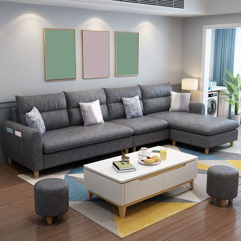 106.3" W √ó 55.9" D √ó 33.5" H High Back Square Arm Sectional with Storage Clearhalo 'furn' 'furn_sectionals' 'Furniture' 'furniture_sectionals' 'Living Room Furniture' 'Sectionals' 1200x1200_3bc6e3d6-317a-401b-b71b-1937a948418b