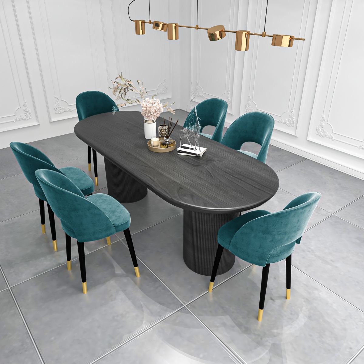 Solid Wood Contemporary Oval Dining Table Wood Top Dining Table for Kitchen Clearhalo ' dining_table' 'Dining Tables & Seating' 'Dining Tables' 'furn' 'furn_dining_table' 'Furniture' 'furniture_dining_table' 'Kitchen & Dining Furniture' 'kitchen&dining_furn' 'kitchen' 'kitchen_dining_table' 1200x1200_3bc7f5ac-bfe7-4a75-a4c1-a24ec765bd59