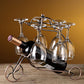 Modern Bike/ Boat/ Tree Metal Wine Racks Tabletop Wine Rack Kit in Brass Clearhalo 'furn' 'furn_wine_racks' 'Furniture' 'Kitchen & Dining Furniture' 'Wine Racks' 'wine_racks' 1200x1200_3bcbab94-47ee-4d8a-86d2-2a223ff2c2ae