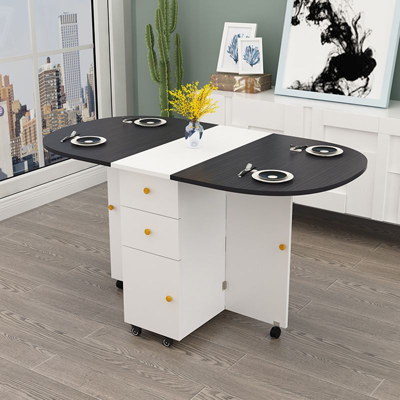 Wood Mid-Century Modern Indoor Table Manufactured Wood Top Table for Dining Room Clearhalo ' dining_table' 'Dining Tables & Seating' 'Dining Tables' 'furn' 'furn_dining_table' 'Furniture' 'furniture_dining_table' 'Kitchen & Dining Furniture' 'kitchen&dining_furn' 'kitchen' 'kitchen_dining_table' 1200x1200_3bcc0942-4896-4900-bbfb-007629f5e59a