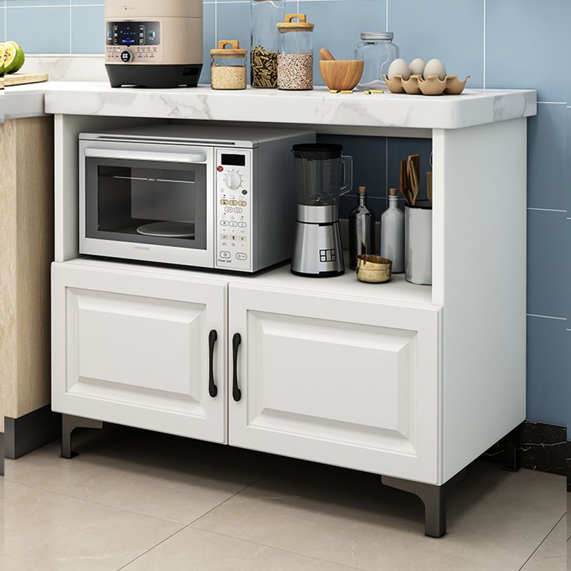 15.75"W x 32.68"H Sideboard Contemporary Style Dining Server with 2 Doors Clearhalo 'buffet_sideboard' 'Buffets & Sideboards' 'furn' 'furn_buffet_sideboard' 'Furniture' 'furniture_buffet_sideboard' 'Kitchen & Dining Furniture' 1200x1200_3bcd4355-0ae3-4d0a-bf89-43f7622b1d2d