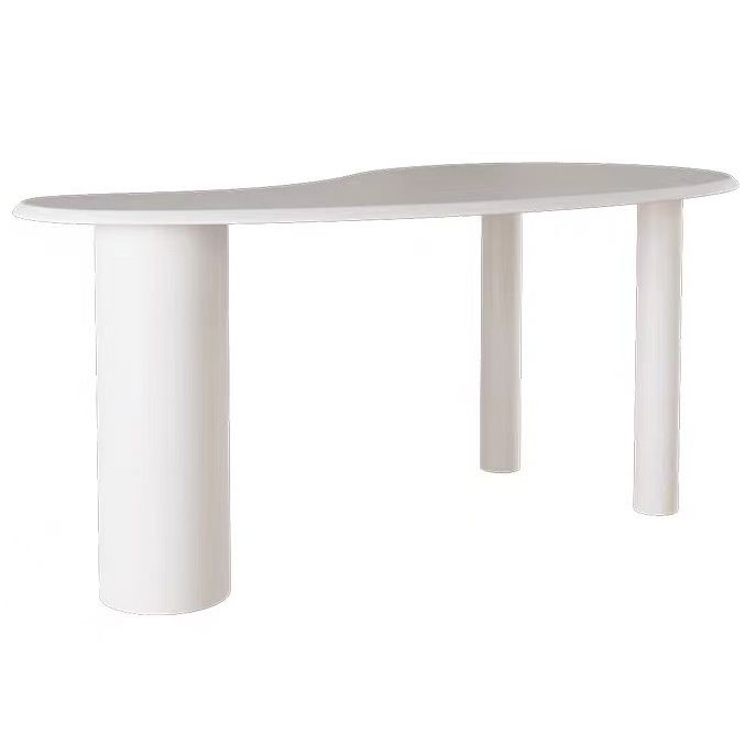 Solid Wood Writing Desk Industrial Style Pedestal Base Office Desk Clearhalo 'furn' 'furn_office_desk' 'Furniture' 'furniture_office_desk' 'Office Desks' 'Office Furniture' 'office_desk' 1200x1200_3bd0a7b1-ffbe-4320-98a4-d92214d013a7