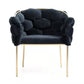 Glam Metal Dining Room Chair Velvet Dining Side Chair for Home Use Clearhalo 'Dining Chairs' 'Dining Tables & Seating' 'dining_chair' 'furn' 'furn_dining_chair' 'Furniture' 'Kitchen & Dining Furniture' 1200x1200_3bd13c11-ad73-4aec-bbec-a2b28d3ad096