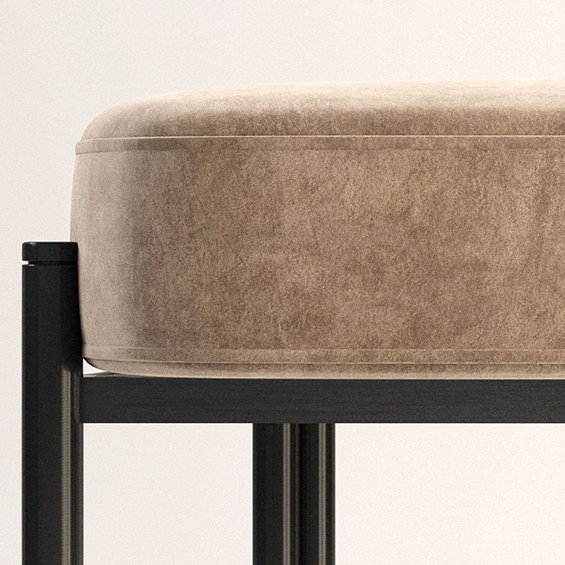 Modern Style Home Side Chair Open Back Upholstered Designer Dining Room Chair Clearhalo ' kitchen&dining_furn' 'Dining Chairs' 'Dining Tables & Seating' 'dining_chair' 'furn' 'furn_dining_chair' 'Furniture' 'furniture_dining_chair' 'Kitchen & Dining Furniture' 'kitchen' 1200x1200_3bd158fd-54c8-4b60-8be3-85c0dfb8f5c3