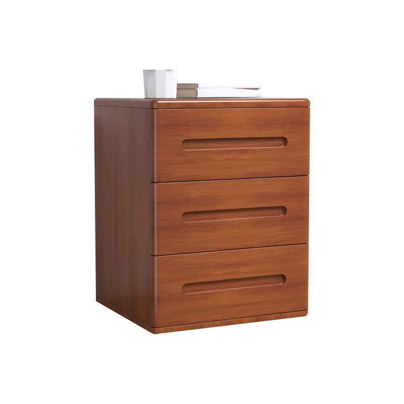 3 - Drawers Contemporary Bedside Cabinet Antique Finish Bed Nightstand Clearhalo 'Bedroom Furniture' 'furn' 'furn_night_stand' 'Furniture' 'night_stand' 'Nightstands' 1200x1200_3bd3c829-dc94-4668-bce3-c7b238580cab