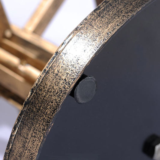 Tabouret de comptoir de style industriel avec tabouret de bar métallique rond