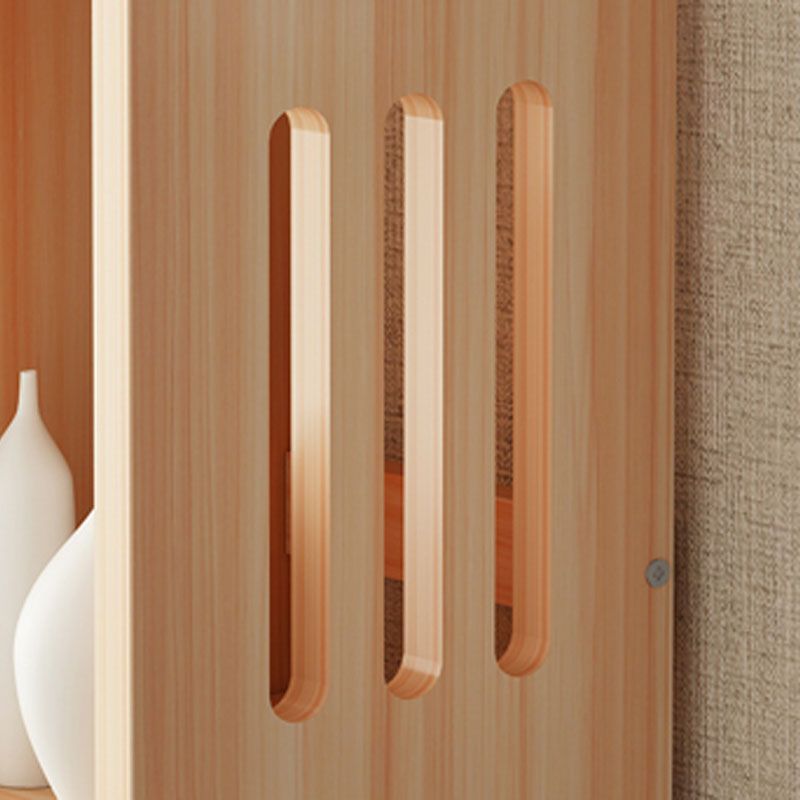 モダンフロアブラウンブックシェルフウッドエンドオープンシェルフ本棚家のための本棚