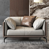 Zeitgenössische Kissen Kissen Top Arm Wohnzimmer Leder Sitzgelegenheiten