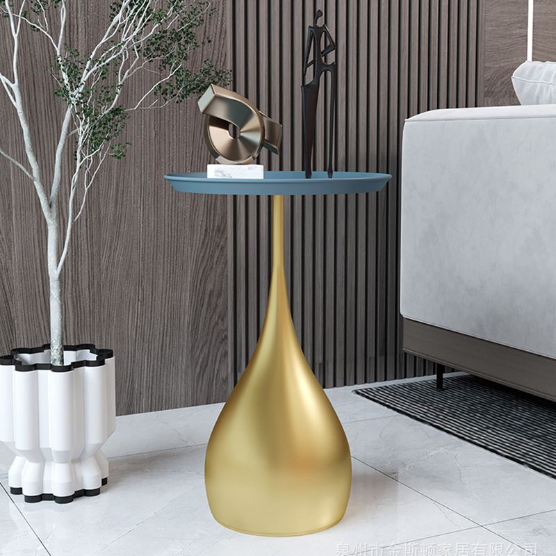 Tavolo da gamba del vassoio superiore tavolo da piedistallo per soggiorno per soggiorno