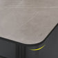 Metal Base Modern Rectangular Table Sintered Stone Top Table with Drop Leaf Clearhalo 'Dining Tables & Seating' 'Dining Tables' 'dining_table' 'furn' 'furn_dining_table' 'Furniture' 'furniture_dining_table' 'Kitchen & Dining Furniture' 'kitchen' 'kitchen_dining_table' 1200x1200_3bdf41a9-2cd7-47dc-875c-ddc427a84818