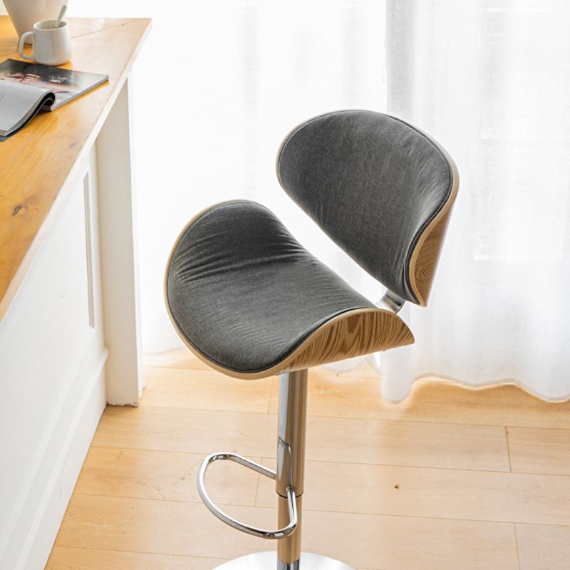 Scandinavian Adjustable Height Metal Counter Stools Wood Low Back Bar Stools (Set of 2) Clearhalo 'Bar Furniture' 'Bar Stools' 'bar_stools' 'furn' 'furn_bar_stools' 'furniture_bar_stools' 'Kitchen & Dining Furniture' 'kitchen&dining_furn' 'kitchen' 'kitchen_furn' Furniture' 1200x1200_3be06be1-4e85-4977-a6cb-8ffbfd4df4b5