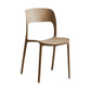 Plastic Contemporary Kitchen Chair Open Back Dining Room Side Chair Clearhalo 'Dining Chairs' 'Dining Tables & Seating' 'dining_chair' 'Furniture' 'furniture_dining_chair' 'Kitchen & Dining Furniture' 1200x1200_3be145fc-f11e-4578-a5b6-b47a48f9d2ef
