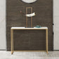 Console alta 31,5 pollici Tabella 1 tavolo accento glam-scaffale per Hall