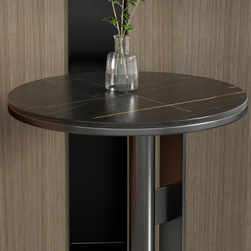 Modern End Table Round Minimalist Side End Table for Living Room